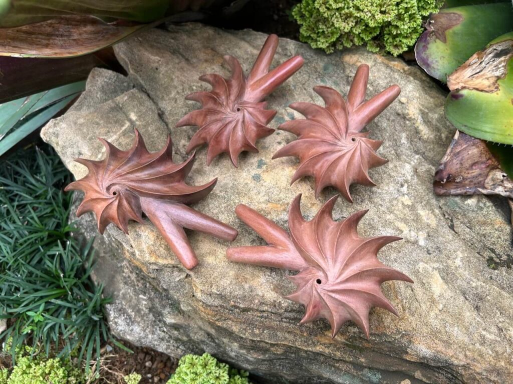 Fibonacci kuripi made from Sawo wood for wholesale orders and collections