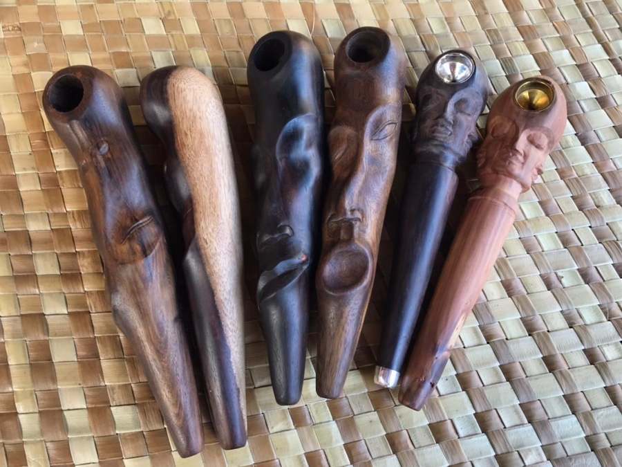 Wholesale Mapacho Smoking Pipes – Shamanic Design – Handmade in Bali by Dewata Studio